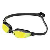 Aquasphere - Goggles Racing XCEED Yellow Titanium Mirror Black