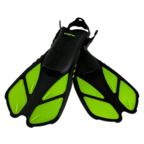 Maru - Fins Green/Black | Sharks Swim Shop