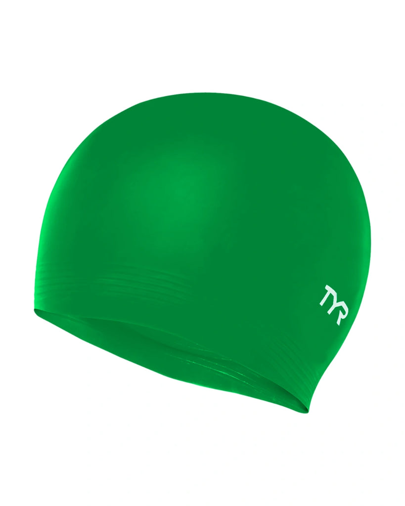 TYR - Wrinkle-free Silicone Swim Cap - Green