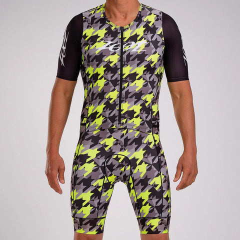 Mens LTD Triathlon Aero Full Zip Racesuit - Niuhi