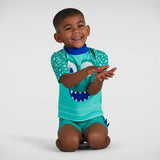 Speedo - Kids Swimwear Corey Croc Rash Top & Short Set