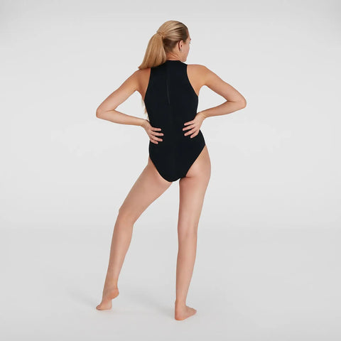 Speedo - Women's High Neck Hydrasuit Swimsuit