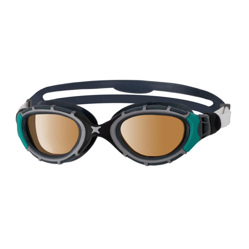 Zoggs - Goggles Predator Flex Polarized Ultra Black/Green