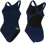 Michael Phelps - Womens Swimsuit Comp Back Solid