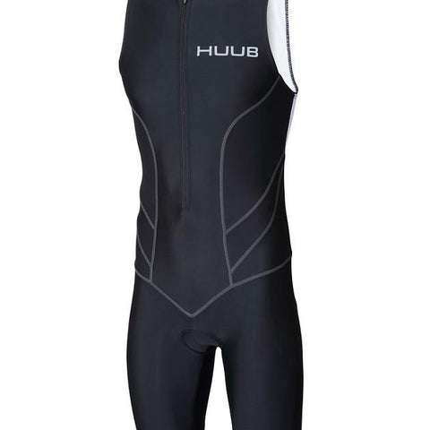 HUUB - Men's Essential Tri Suit Black/Red - Sharks Swim Shop