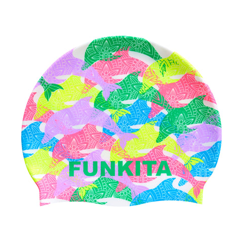 Funkita - Silicone Swimming Cap Pastel Porpie