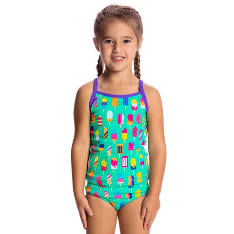 FUNKITA - Toddler Girls Tankini & Brief Popsicle Parade - Sharks Swim Shop