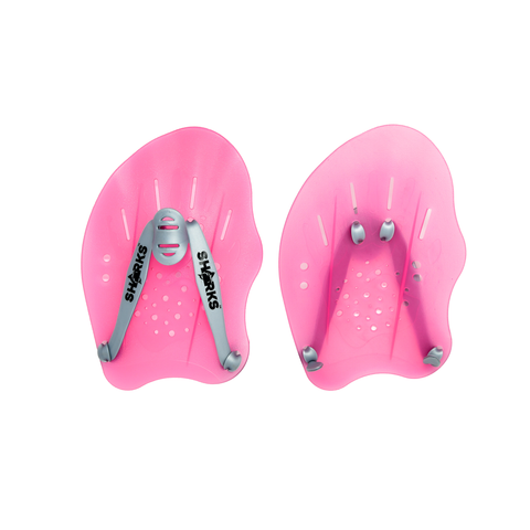 Sharks - Hand Paddles Pink