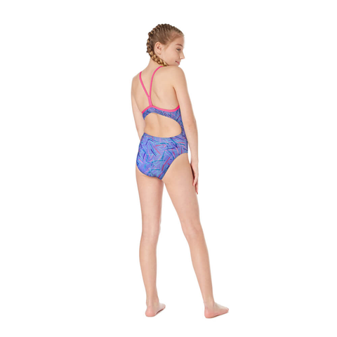 Women's Turquoise Sports Bra Origami Print High-waisted Swimsuit matching  Men's & Women's Swimwear 