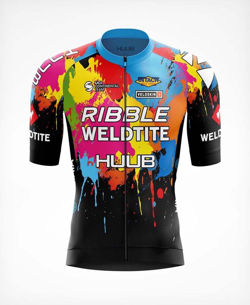 HUUB - Mens Cycle Jersey Team Ribble Weldtite Splat