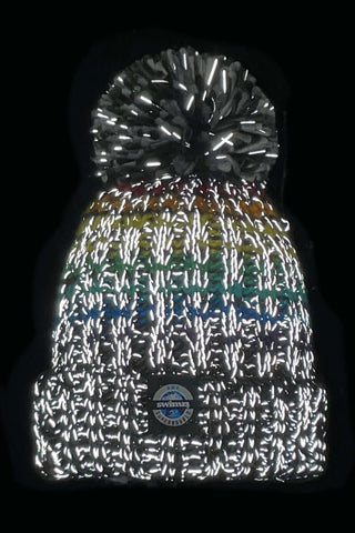 Swimzi - Rainbow Pride Midnight Blue Super Bobble Hat