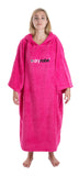 DRYROBE - Towel Poncho Hooded Changing Robe  Pink