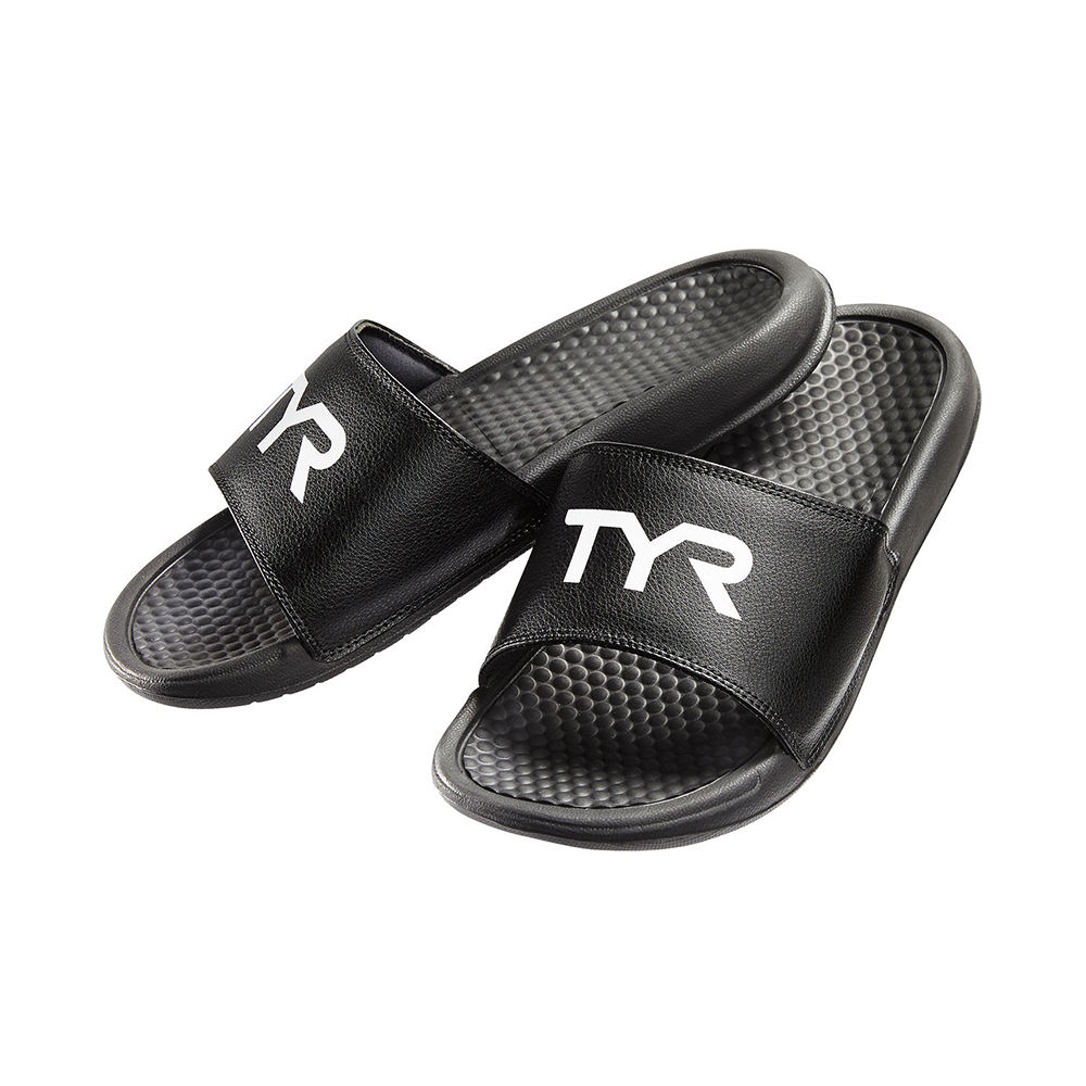 TYR - Womens Sliders Alpha Deck Slides -  Black