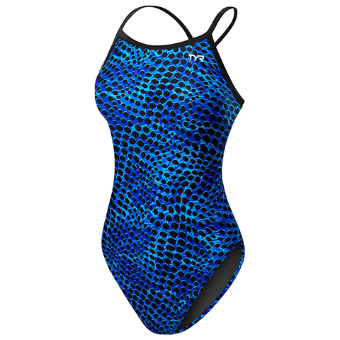 TYR Ladies Swimming Costume - Hiromi (Black/Multi) & (Blue/Green) -  Swimmaster