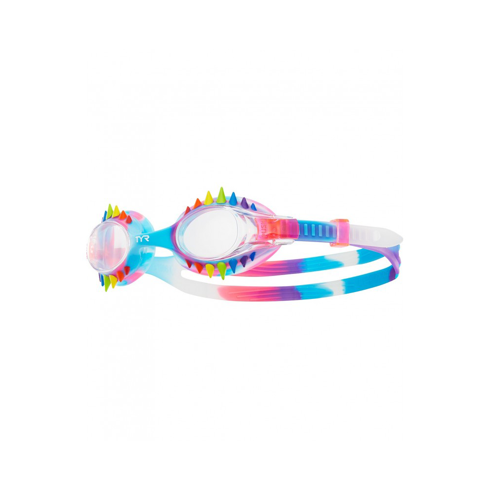 TYR - Goggles Spikes Swimple Tie Dye Kids Rainbow/Pink