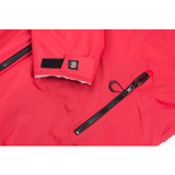 DRYROBE - Coat Long Sleeve Red & Grey
