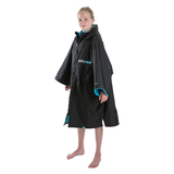 DRYROBE - Coat Short Sleeve Black & Blue