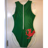 Finis - Custom Female Waterpolo Welsh Dragon Swimsuit