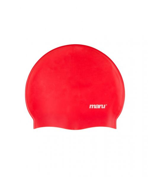 Maru - Swim Hat Silicone Red
