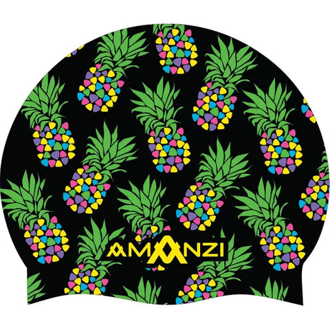 Amanzi - Silicone Swim Cap Pineapple Pinata