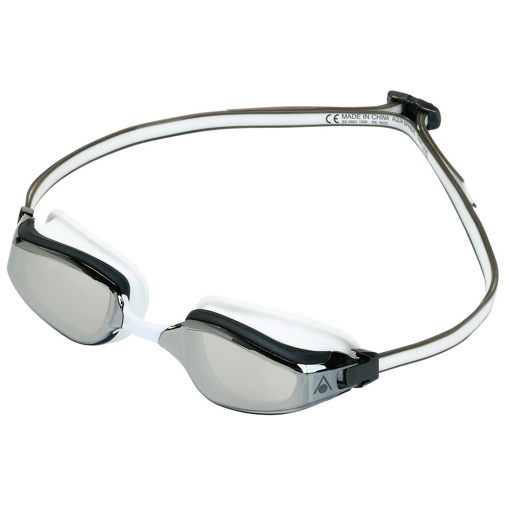 Aquasphere - Goggles Fastlane Mirrored Lens White/Grey