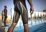 Michael Phelps - Men's Racesuit Jammer Matrix Low Waist  Black/Dark Grey