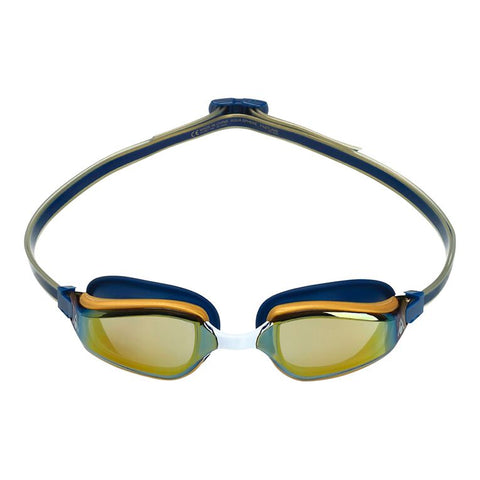 Aqua Sphere - Fastlane Goggles Blue/Gold Mirrored