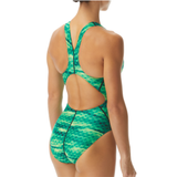 TYR - Womens Swimsuit Castaway MaxFit  Green