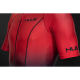 HUUB - Mens Trisuit Commit Long Course Trisuit Red/Black