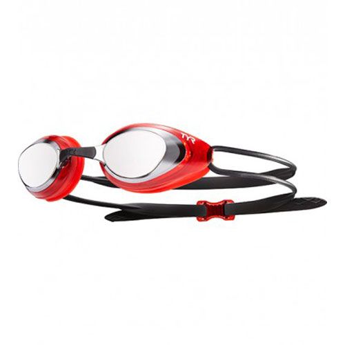 TYR - Goggles Black Hawk Mirrored Racing Silver/Red