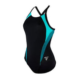 Michael Phelps - Womens Swimsuit Kalista Black & Turquoise