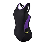 Michael Phelps - Womens Swimsuit Hanoi Black/Purple