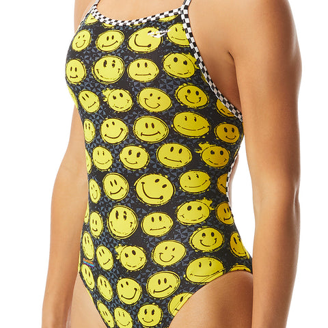 The Finals - Girls Smiley Non Foil Swimsuit