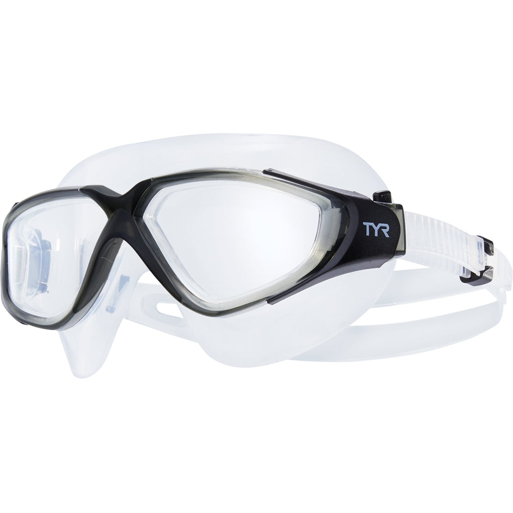 TYR - Goggles Rouge Adult Swim Mask Women's Fit  Clear/Black