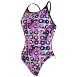Zoggs - Womens Swimsuit Sprintback Loopy Print
