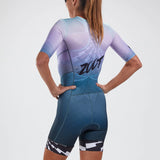 Zoot - Womens Trisuit Ltd Aero Full Zip Racesuit Kona Ice